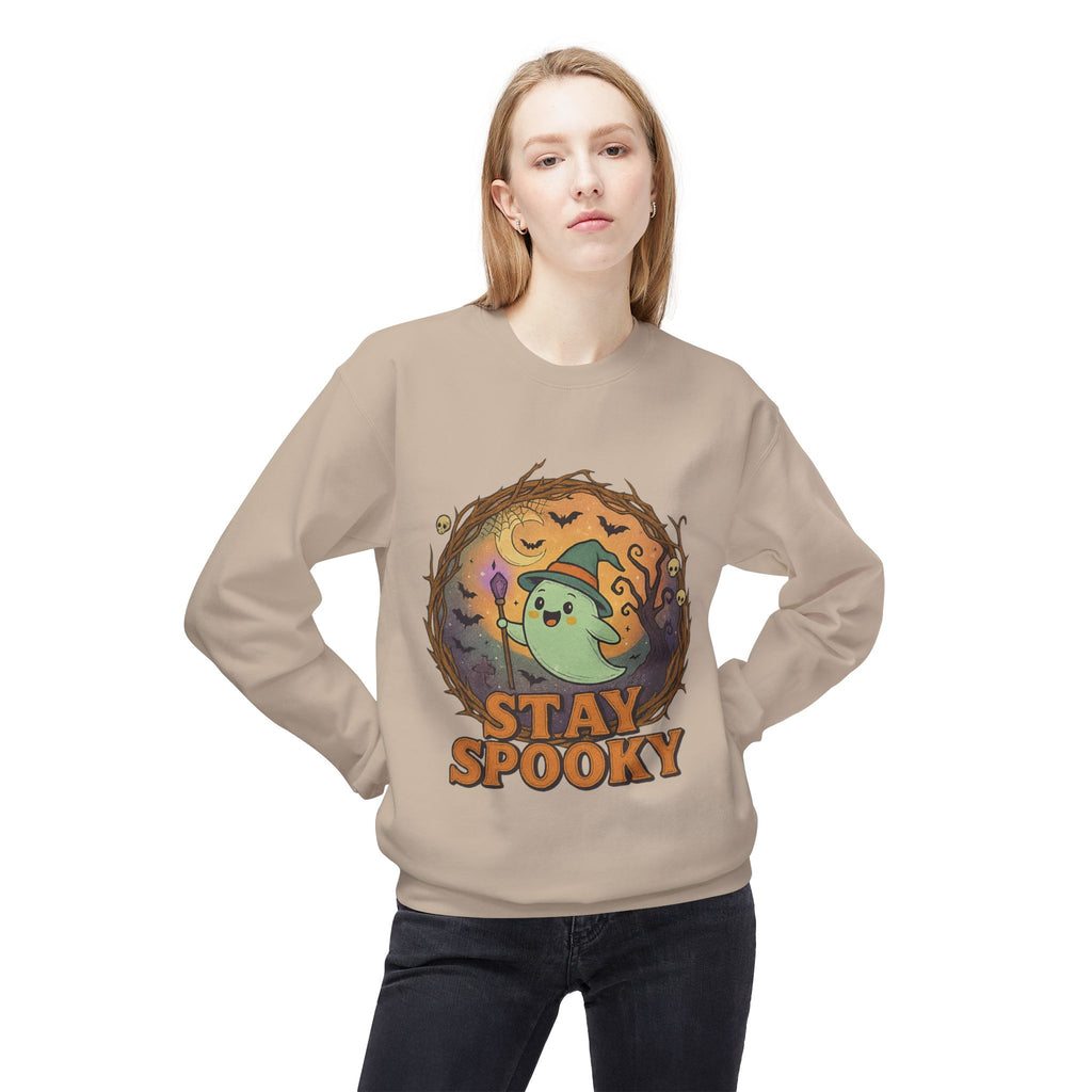 Stay Spooky 2 - Crewneck Unisex Sweatshirt - Cozy Halloween Apparel