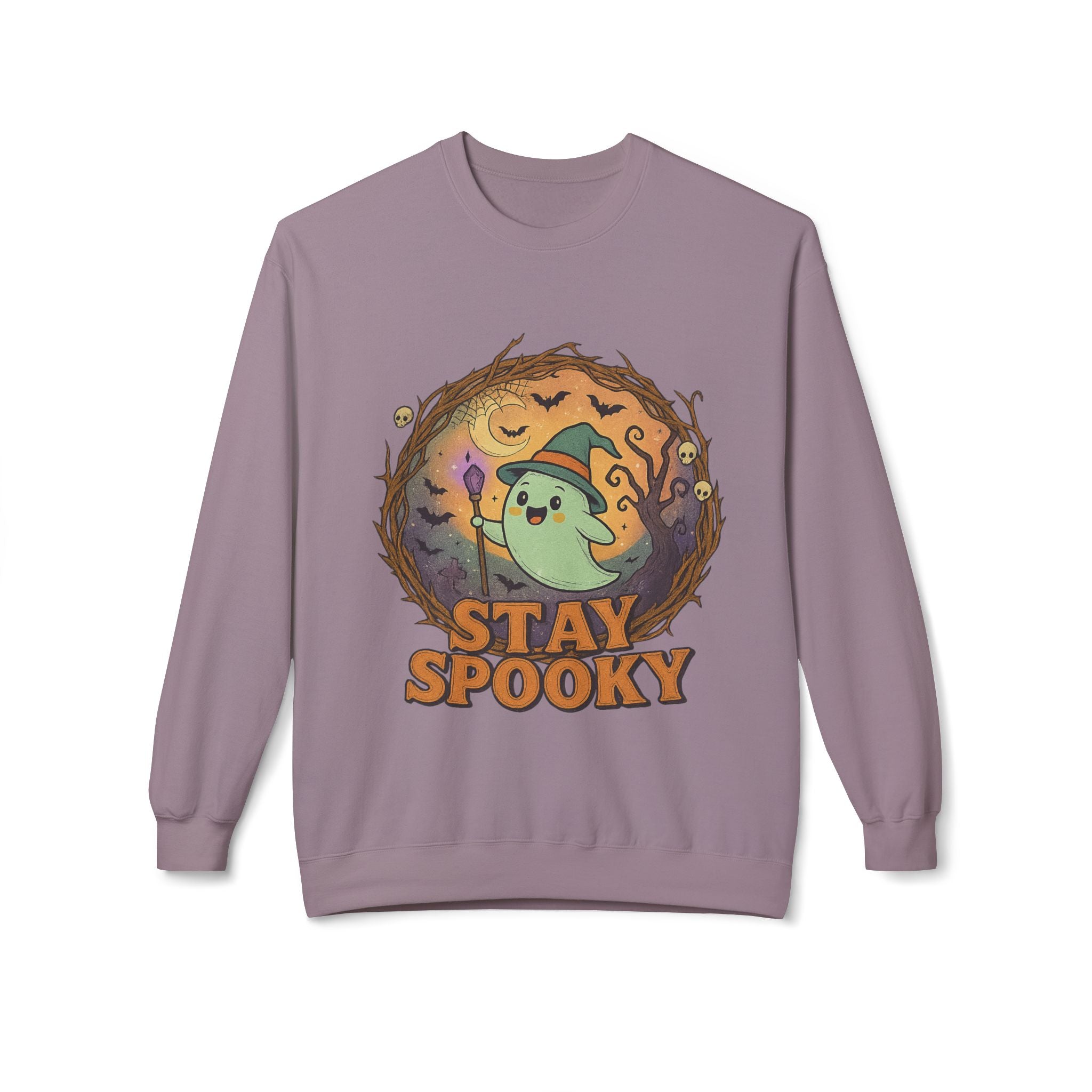 Stay Spooky 2 - Crewneck Unisex Sweatshirt - Cozy Halloween Apparel