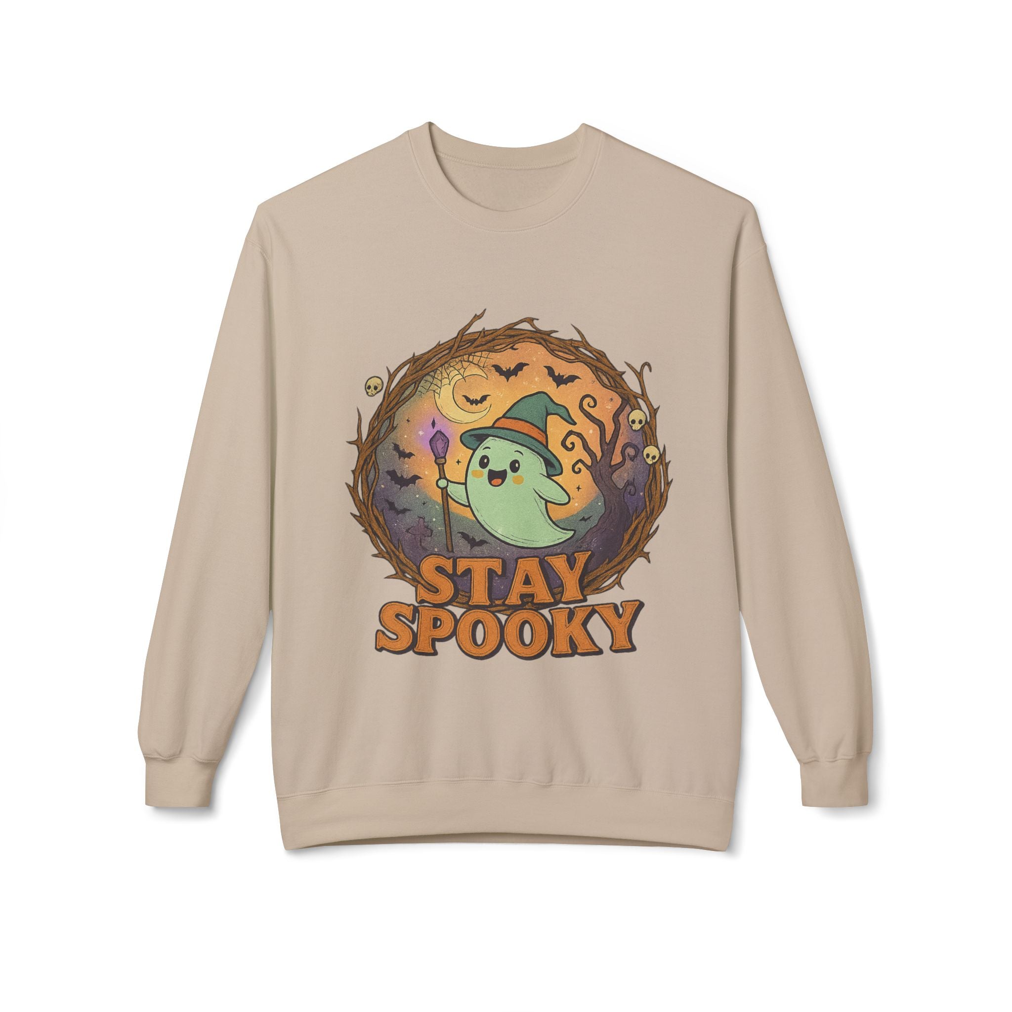 Stay Spooky 2 - Crewneck Unisex Sweatshirt - Cozy Halloween Apparel
