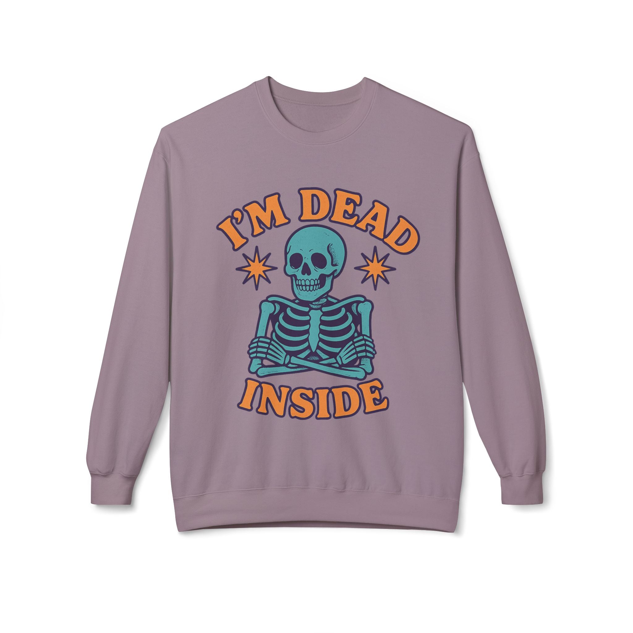 I'm Dead Inside 1 - Crewneck Unisex Sweatshirt - Cozy Halloween Apparel