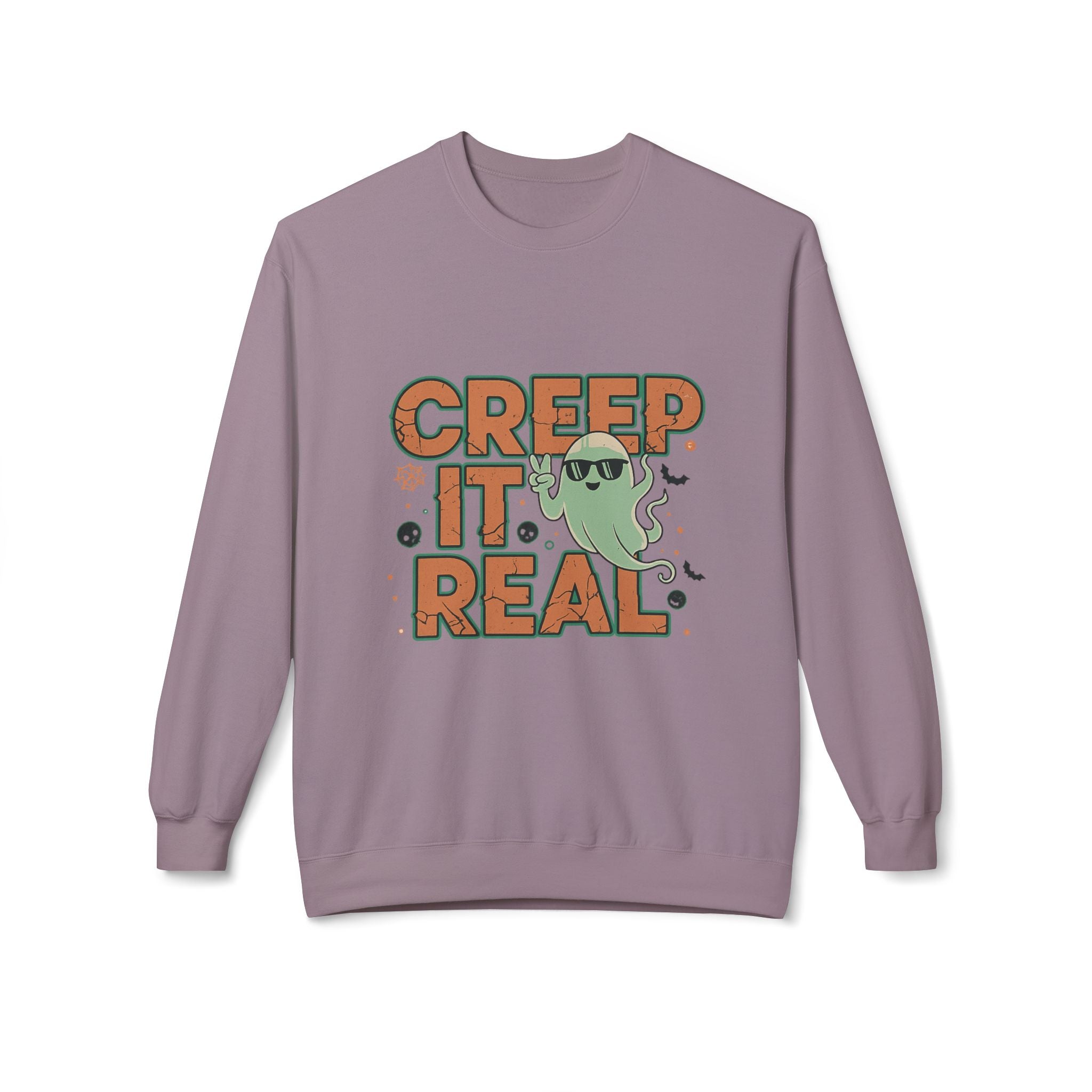 Creep It Real 2 - Crewneck Unisex Sweatshirt - Cozy Halloween Apparel