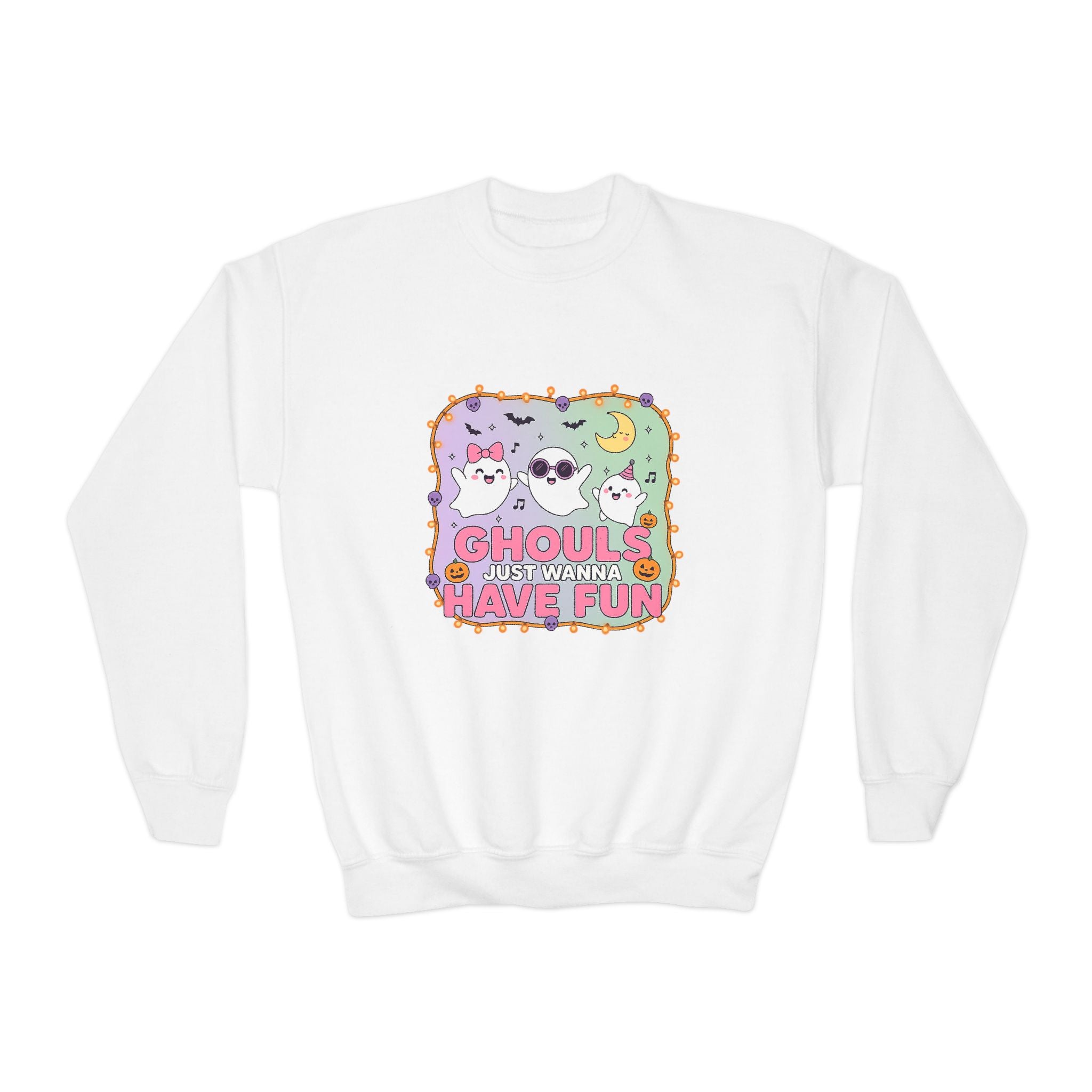 KIDS Ghouls Just Wanna Have Fun, Fun Halloween Sweatshirt, Cute Kids Sweatshirt