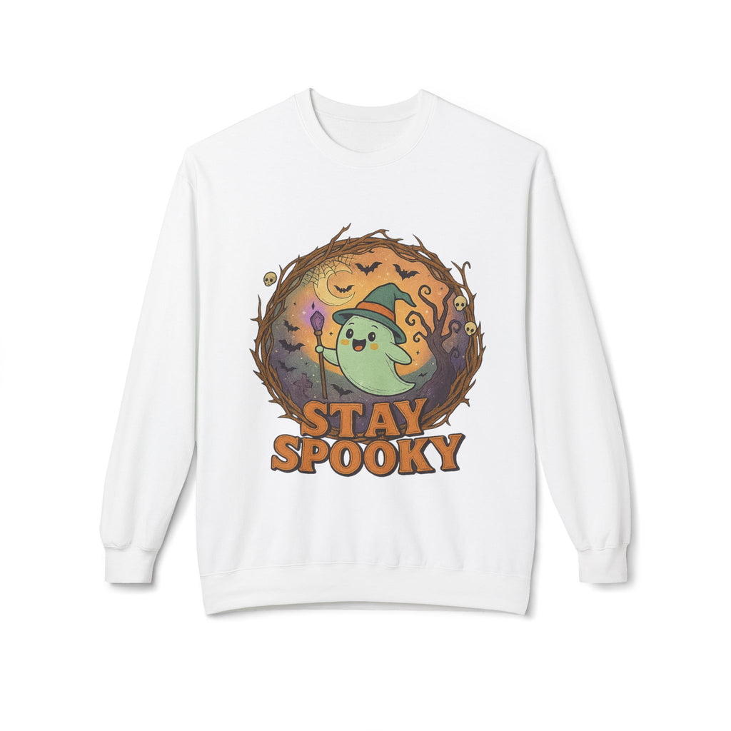 Stay Spooky 2 - Crewneck Unisex Sweatshirt - Cozy Halloween Apparel