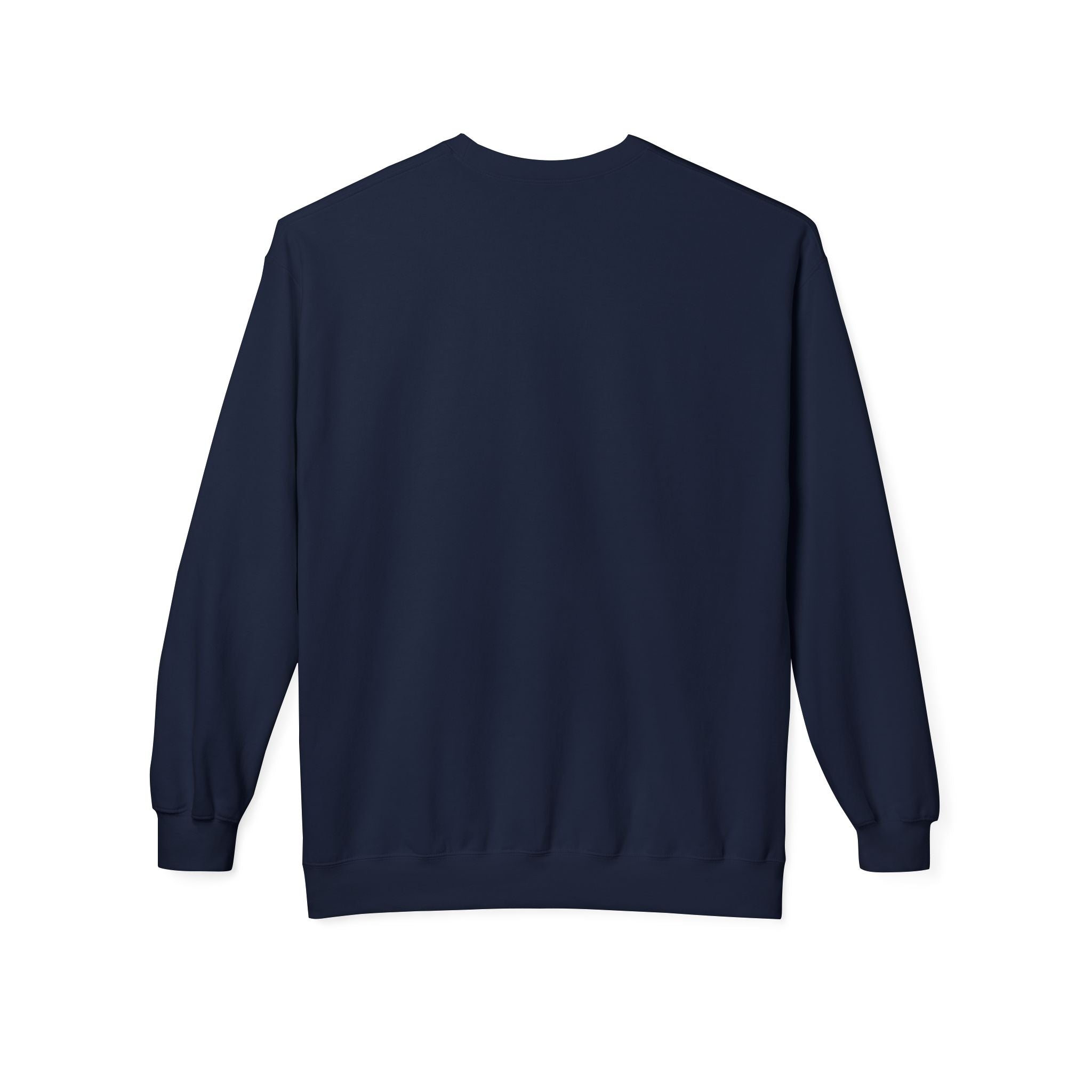 Haunt Mode ON 3_White - Crewneck Unisex Sweatshirt - Cozy Halloween Apparel