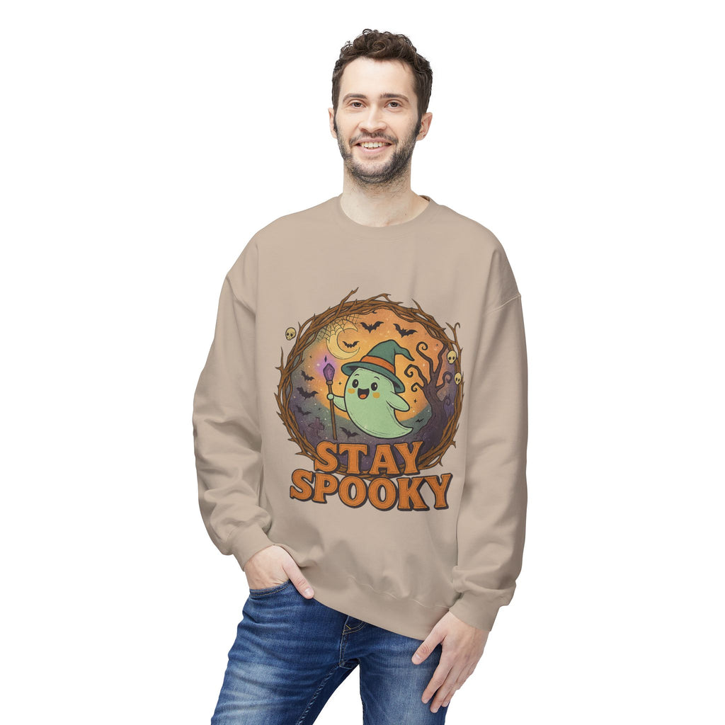 Stay Spooky 2 - Crewneck Unisex Sweatshirt - Cozy Halloween Apparel