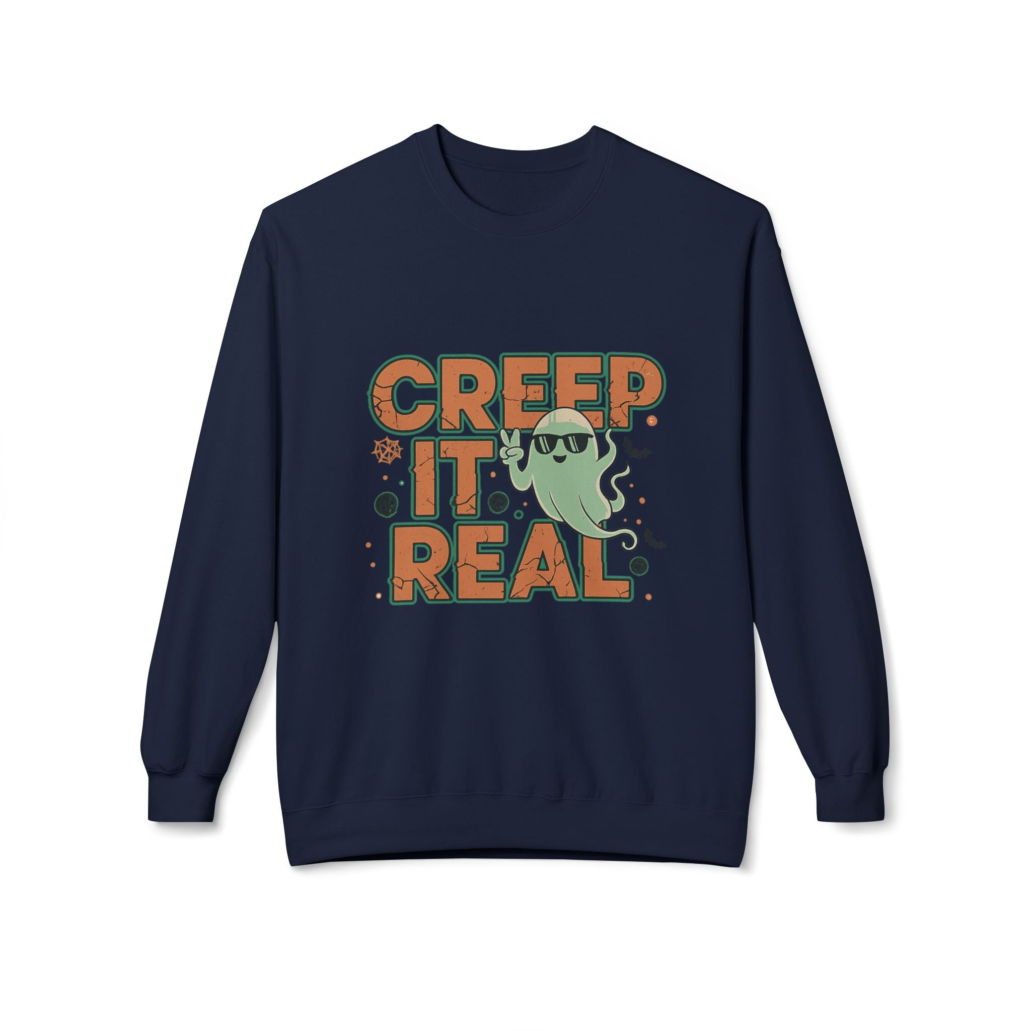 Creep It Real 2 - Crewneck Unisex Sweatshirt - Cozy Halloween Apparel