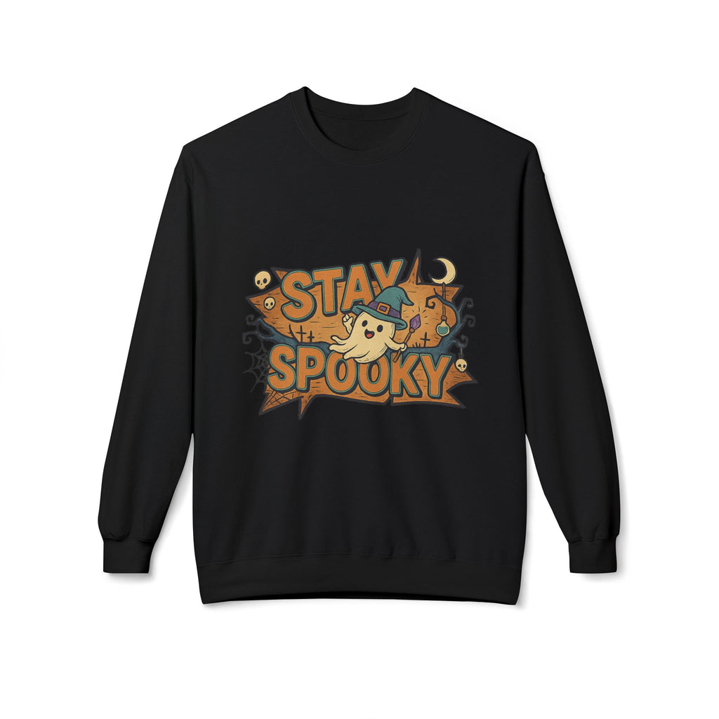 Stay Spooky 1 - Crewneck Unisex Sweatshirt - Cozy Halloween Apparel