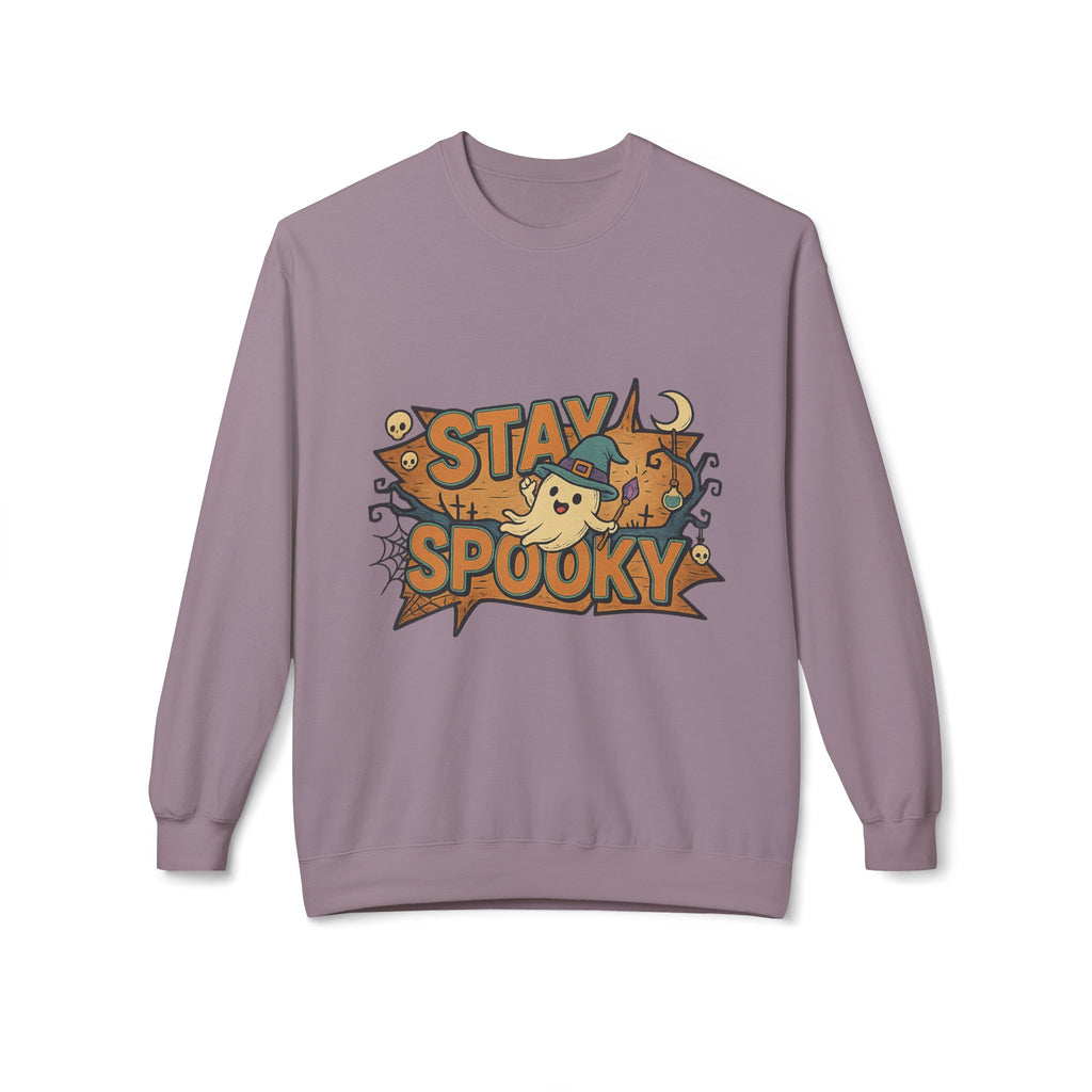 Stay Spooky 1 - Crewneck Unisex Sweatshirt - Cozy Halloween Apparel