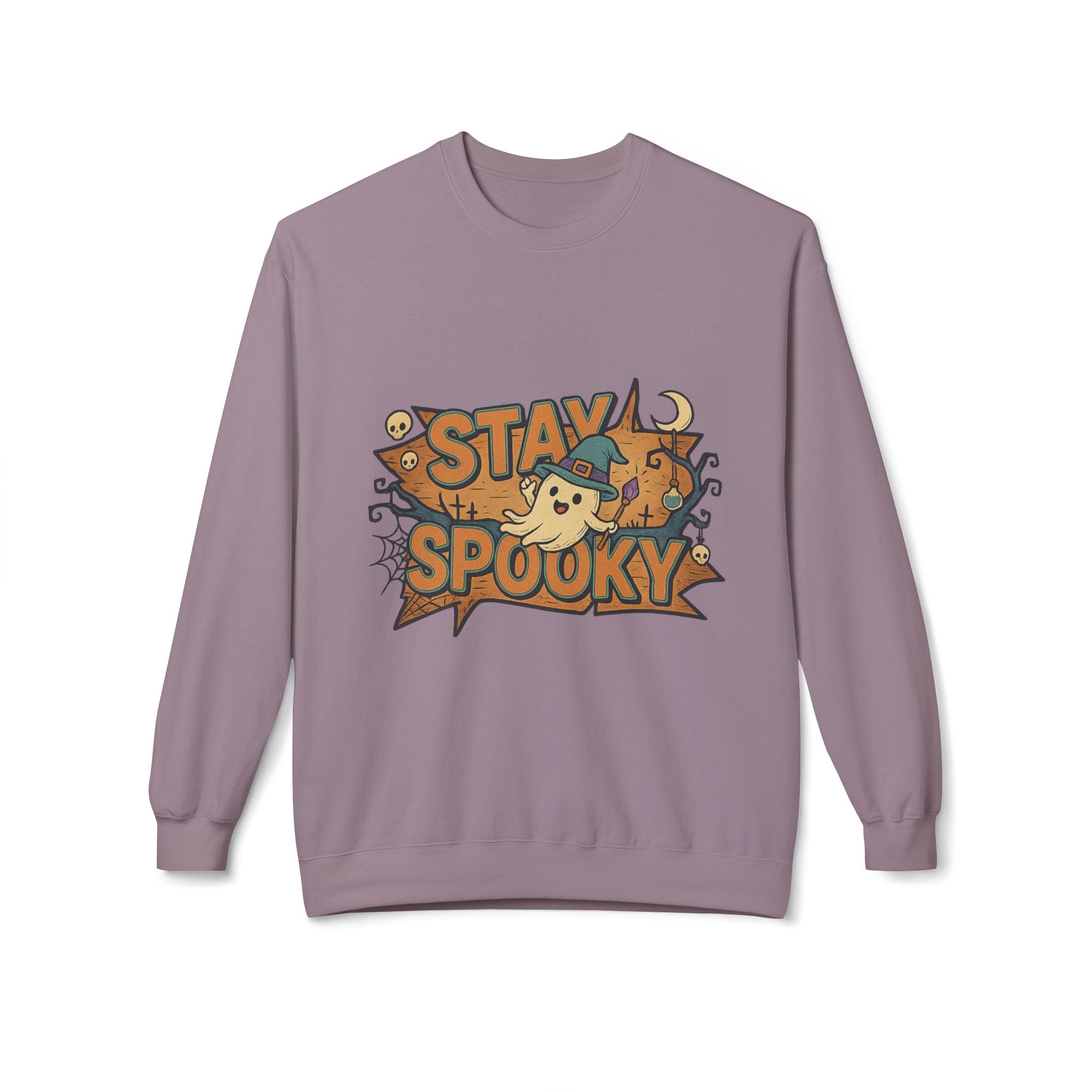Stay Spooky 1 - Crewneck Unisex Sweatshirt - Cozy Halloween Apparel