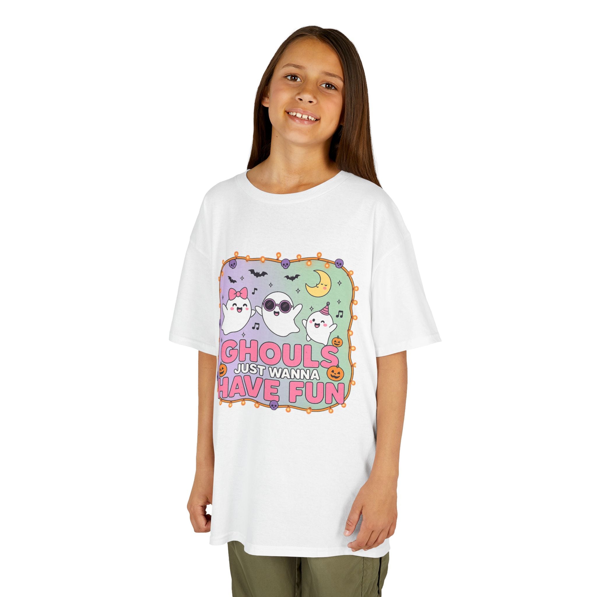 Ghouls Just Wanna Have Fun, Fun Graphic Tee for Kids