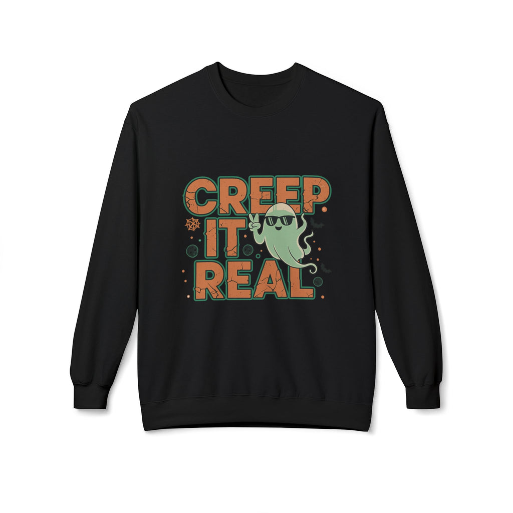 Creep It Real 2 - Crewneck Unisex Sweatshirt - Cozy Halloween Apparel