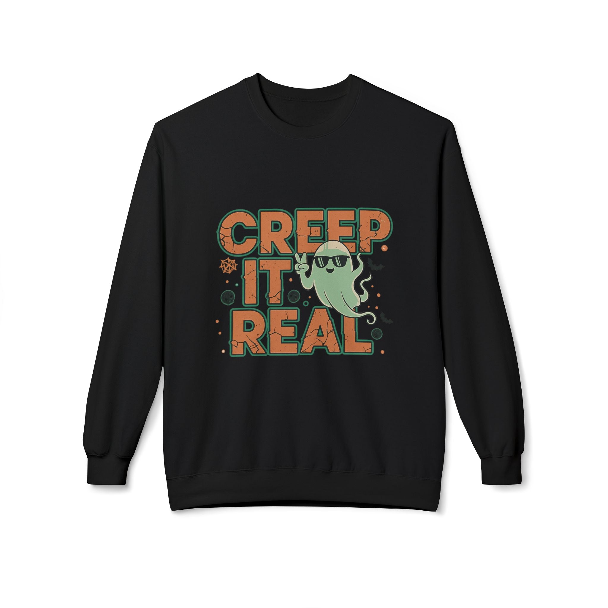 Creep It Real 2 - Crewneck Unisex Sweatshirt - Cozy Halloween Apparel