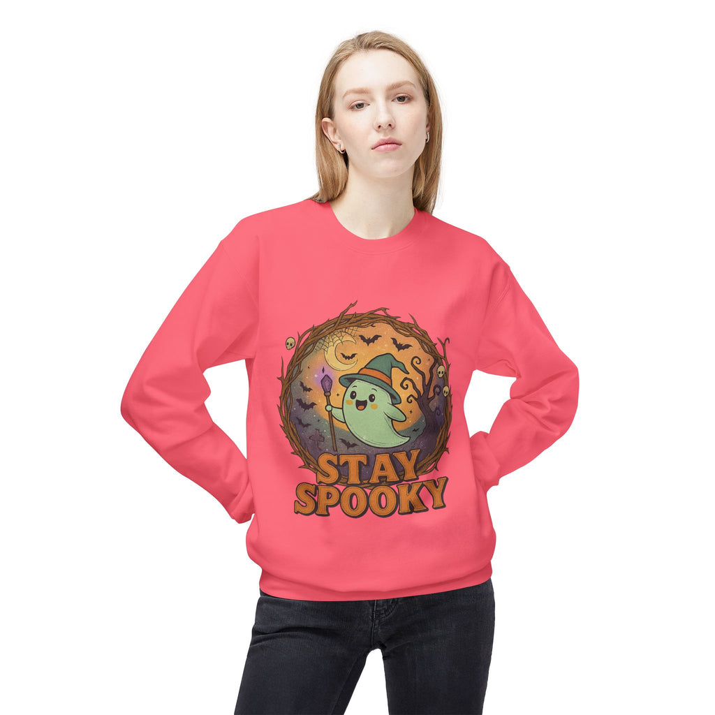 Stay Spooky 2 - Crewneck Unisex Sweatshirt - Cozy Halloween Apparel