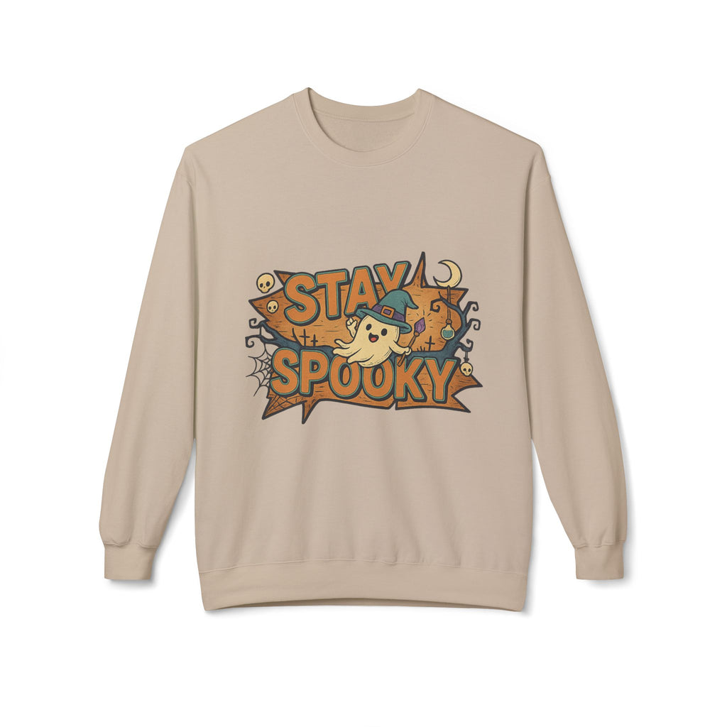 Stay Spooky 1 - Crewneck Unisex Sweatshirt - Cozy Halloween Apparel