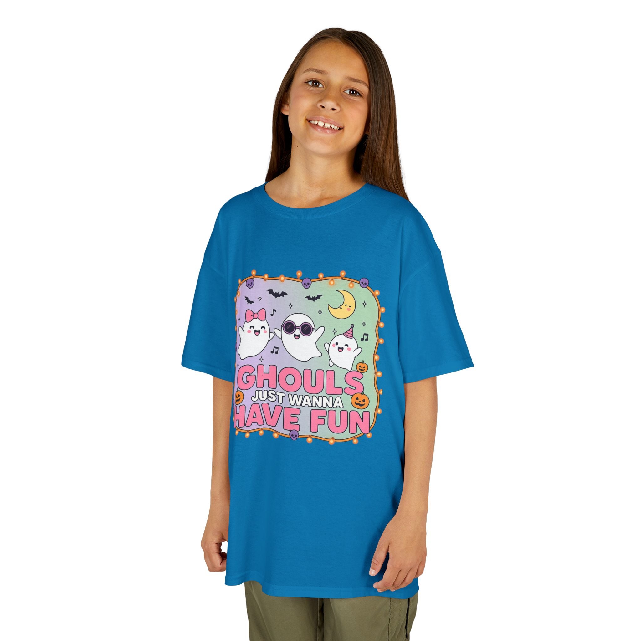Ghouls Just Wanna Have Fun, Fun Graphic Tee for Kids