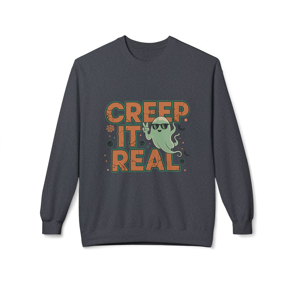 Creep It Real 2 - Crewneck Unisex Sweatshirt - Cozy Halloween Apparel