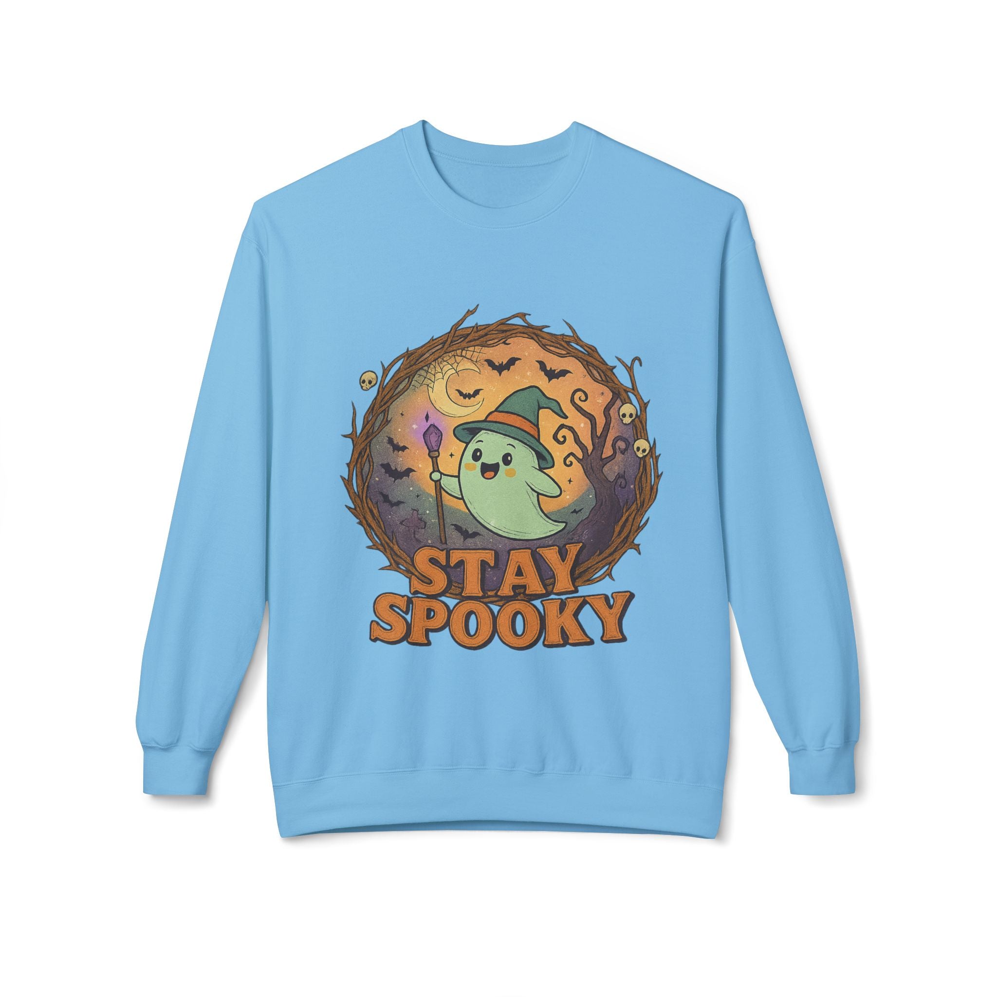 Stay Spooky 2 - Crewneck Unisex Sweatshirt - Cozy Halloween Apparel