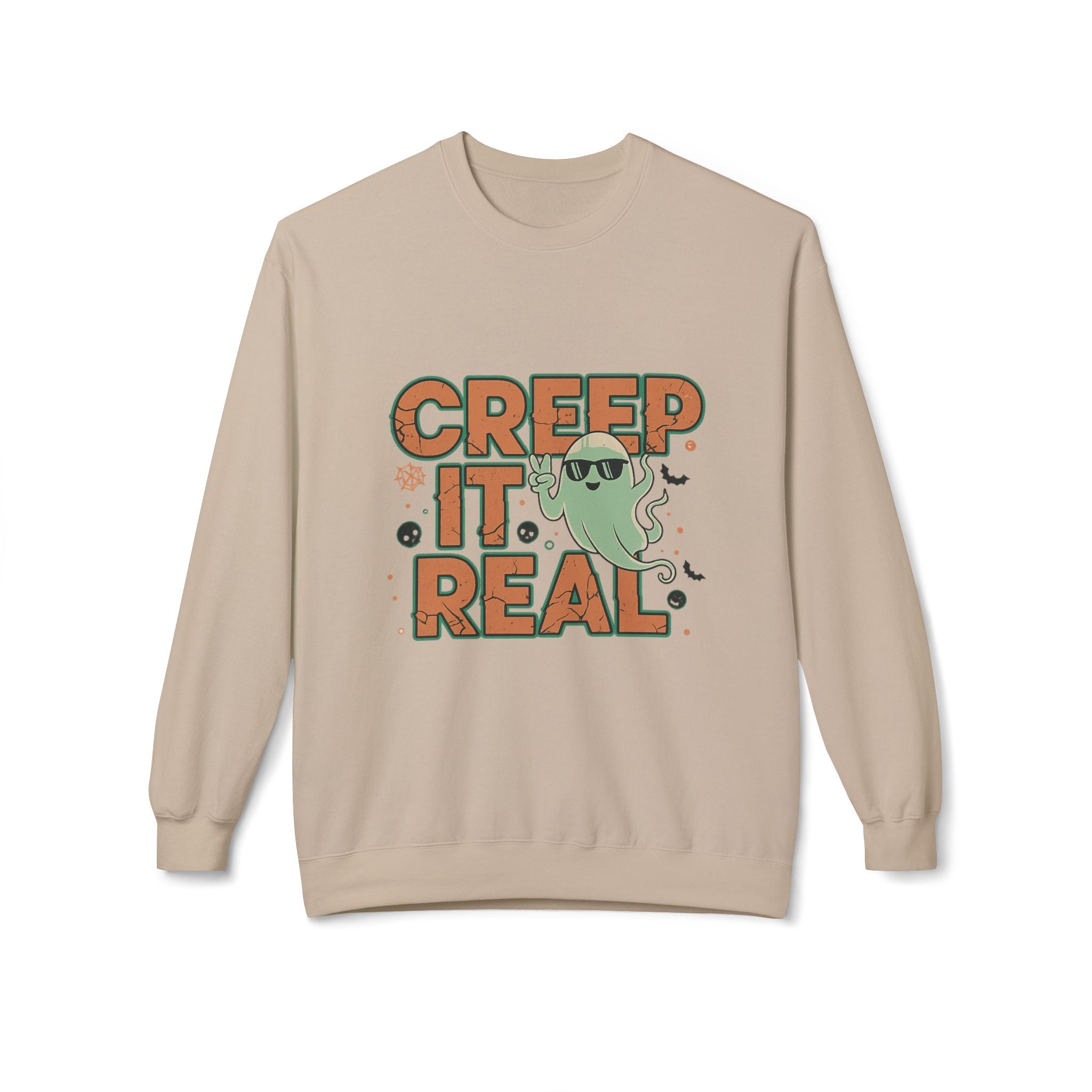 Creep It Real 2 - Crewneck Unisex Sweatshirt - Cozy Halloween Apparel