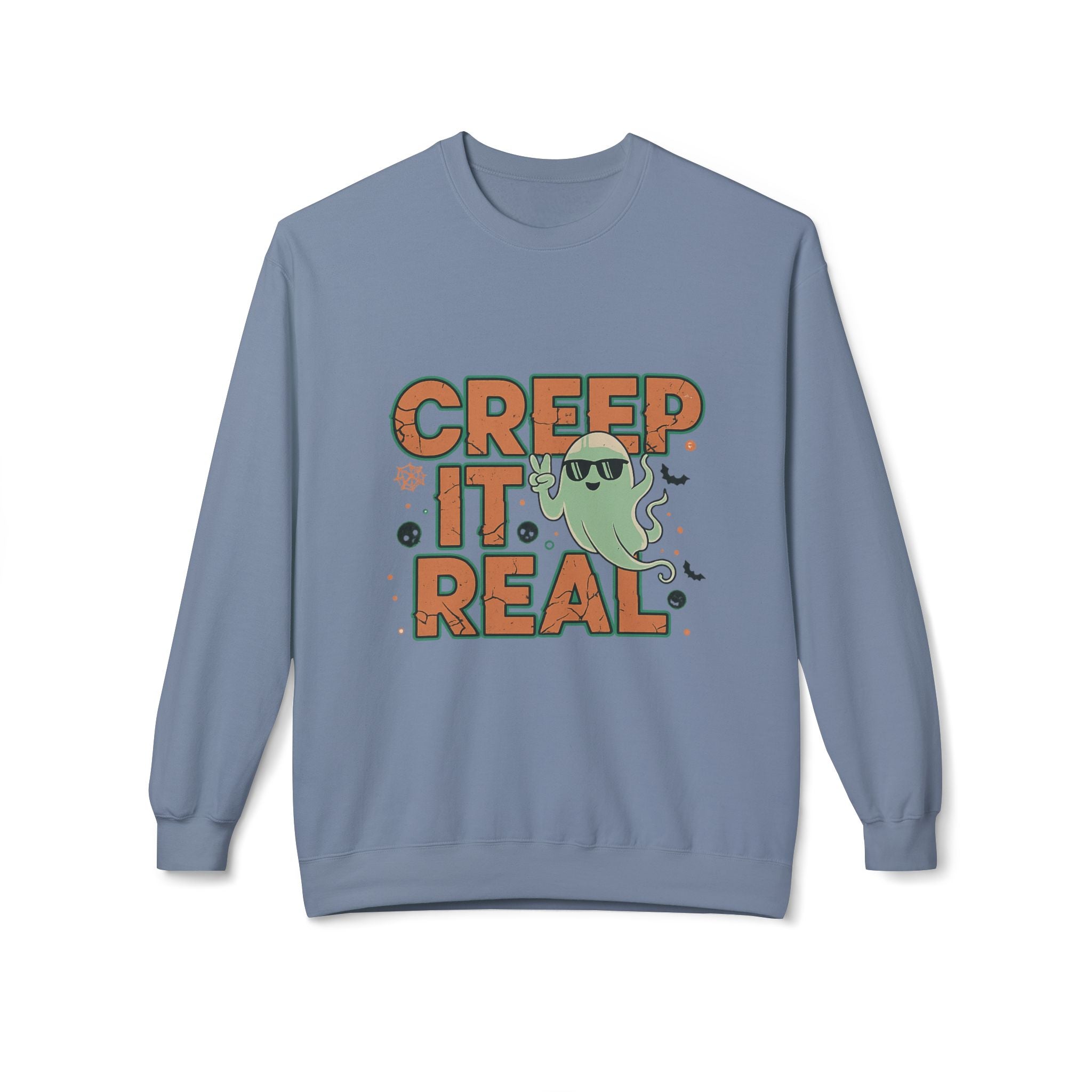 Creep It Real 2 - Crewneck Unisex Sweatshirt - Cozy Halloween Apparel