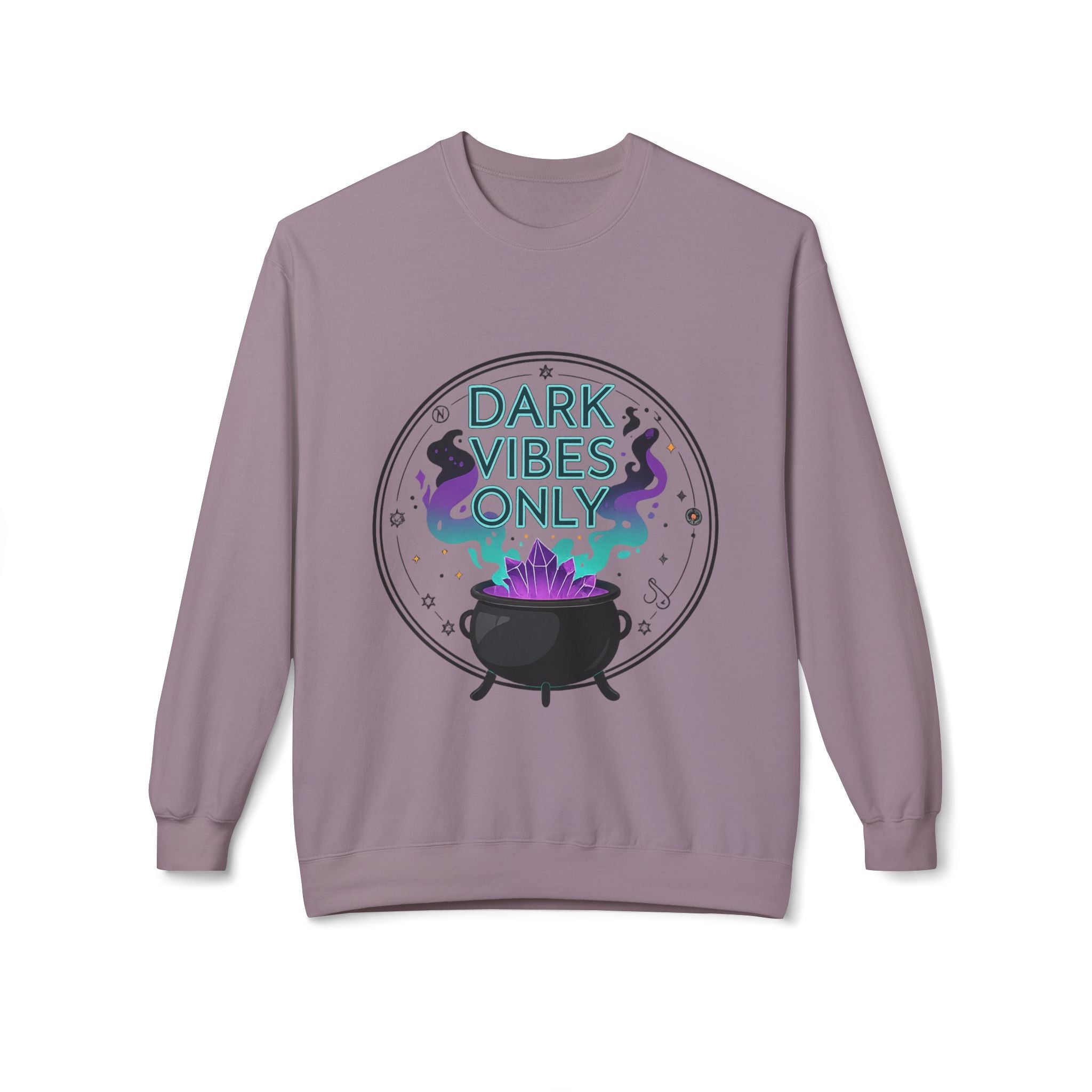 Dark Vibes Only 3.1 - Crewneck Unisex Sweatshirt - Cozy Halloween Apparel