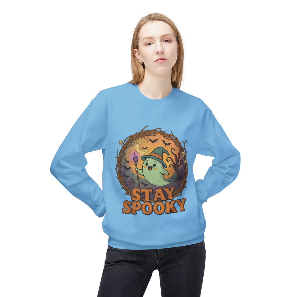 Stay Spooky 2 - Crewneck Unisex Sweatshirt - Cozy Halloween Apparel