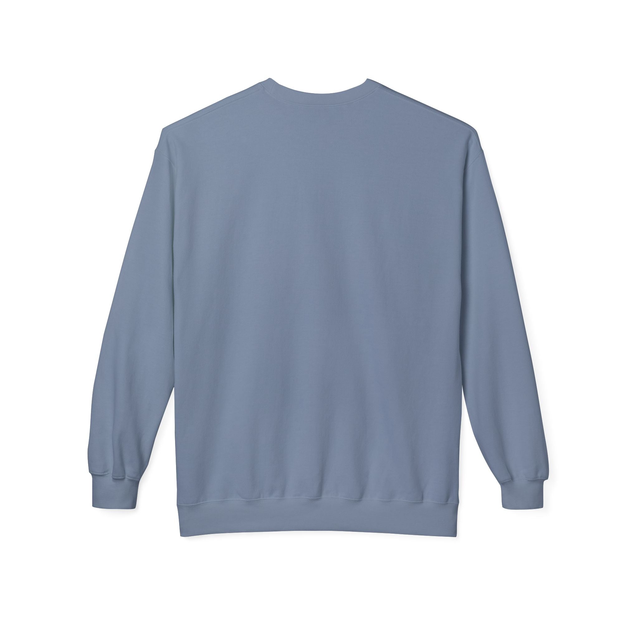 Haunt Mode ON 3_White - Crewneck Unisex Sweatshirt - Cozy Halloween Apparel