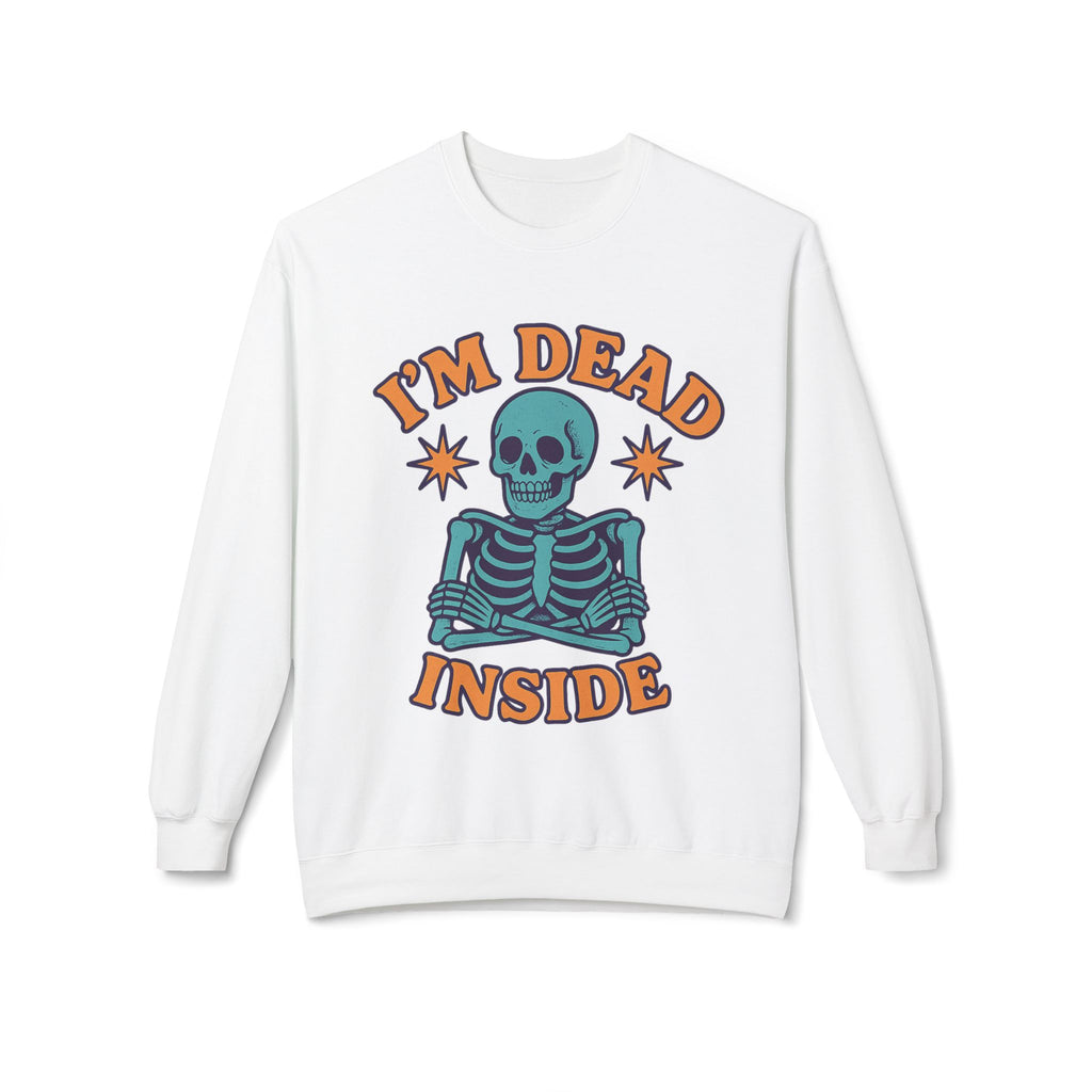 I'm Dead Inside 1 - Crewneck Unisex Sweatshirt - Cozy Halloween Apparel