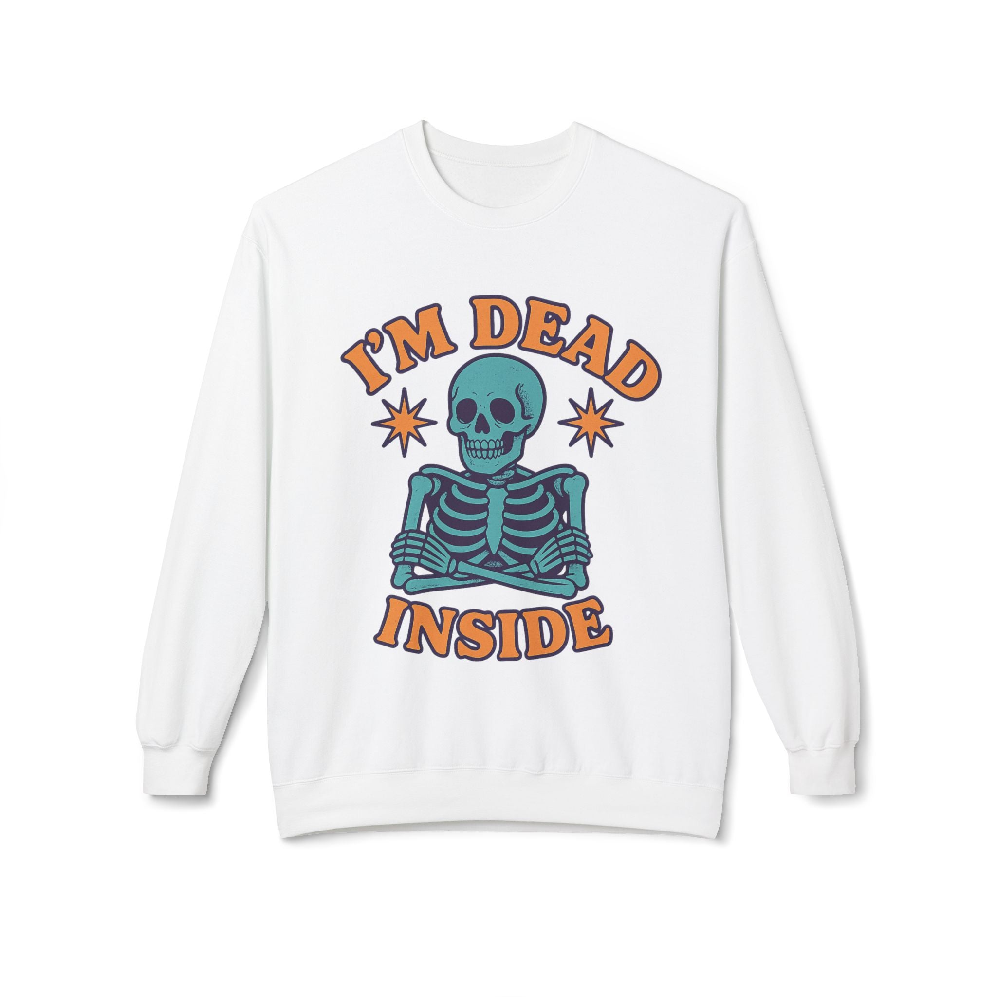 I'm Dead Inside 1 - Crewneck Unisex Sweatshirt - Cozy Halloween Apparel