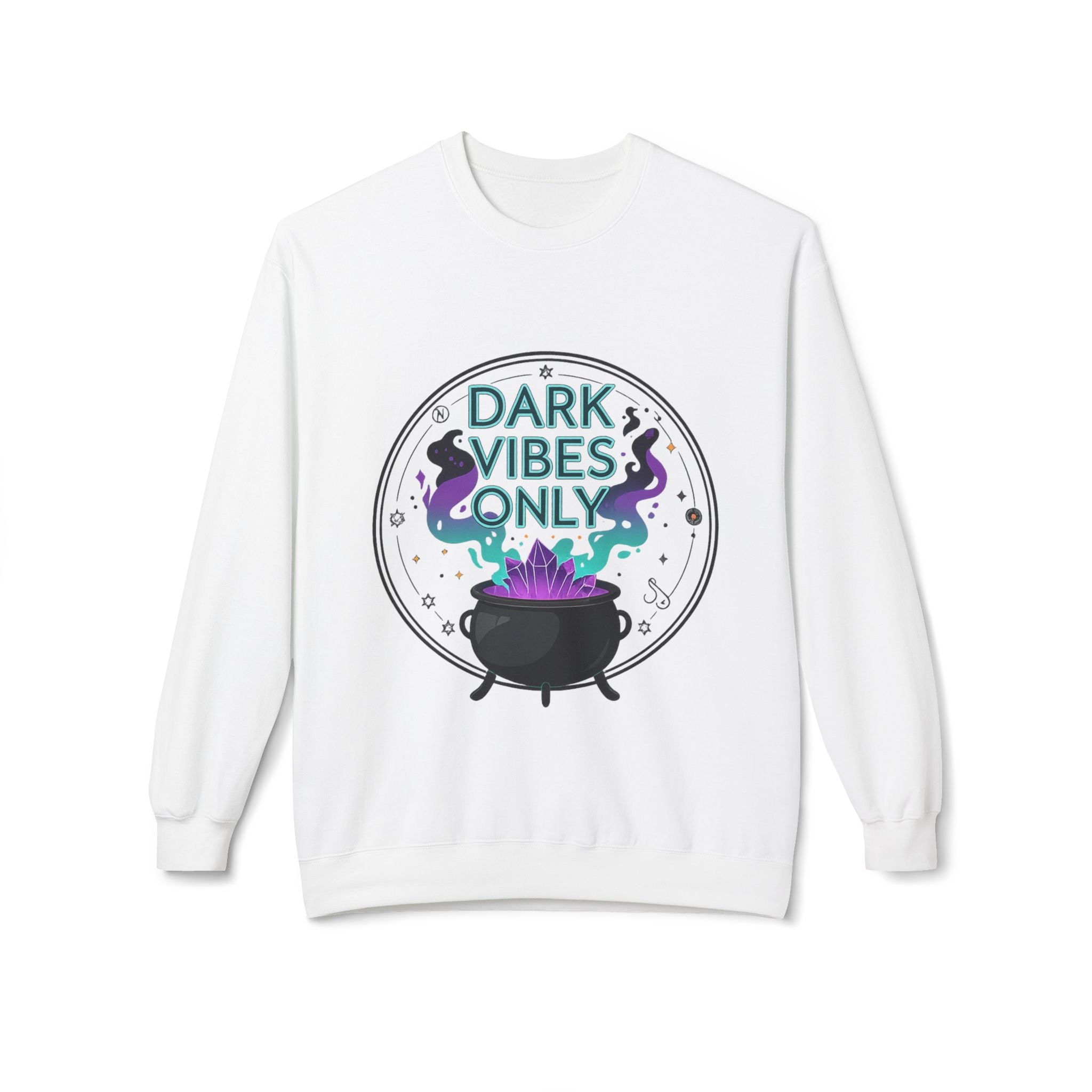 Dark Vibes Only 3.1 - Crewneck Unisex Sweatshirt - Cozy Halloween Apparel
