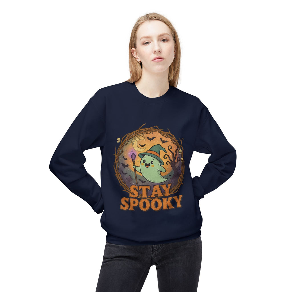 Stay Spooky 2 - Crewneck Unisex Sweatshirt - Cozy Halloween Apparel